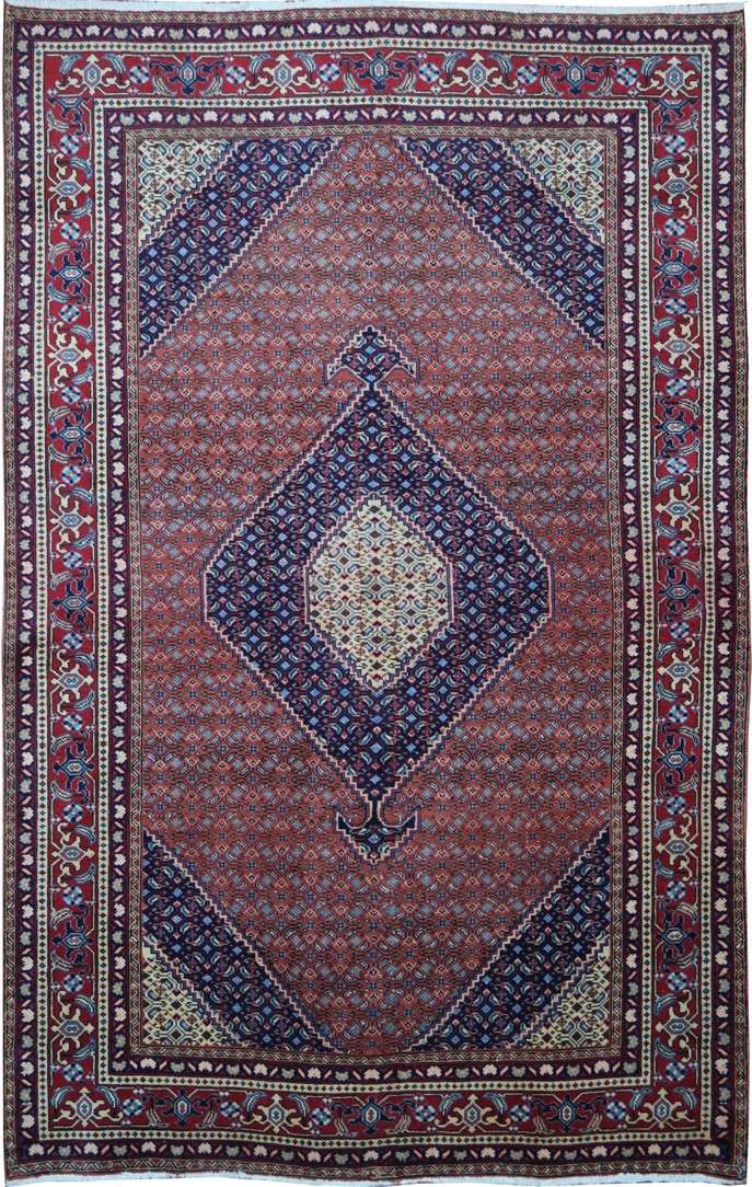 6' 2" x 9' 7" Persian Ardabil Rug image 0