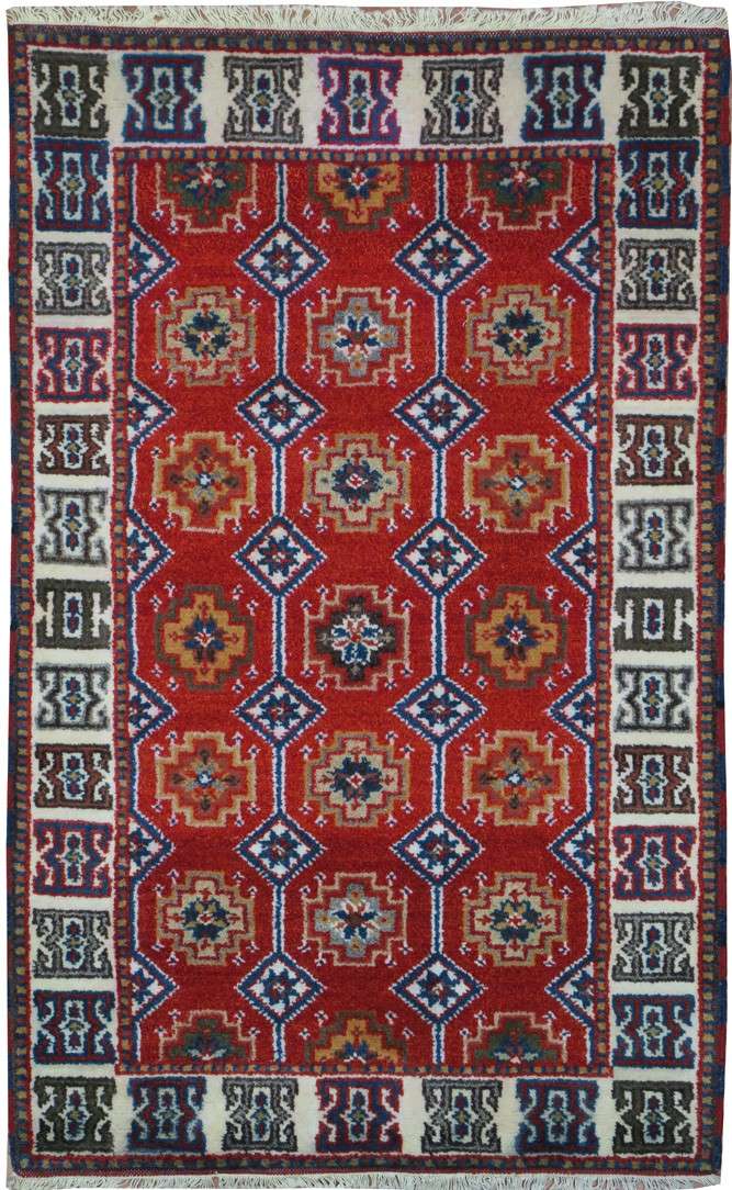 3' 0" x 5' 0" India Kazak Rug image 0