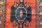 3' 7" x 10' 10" Persian Hamadan Runner image 7