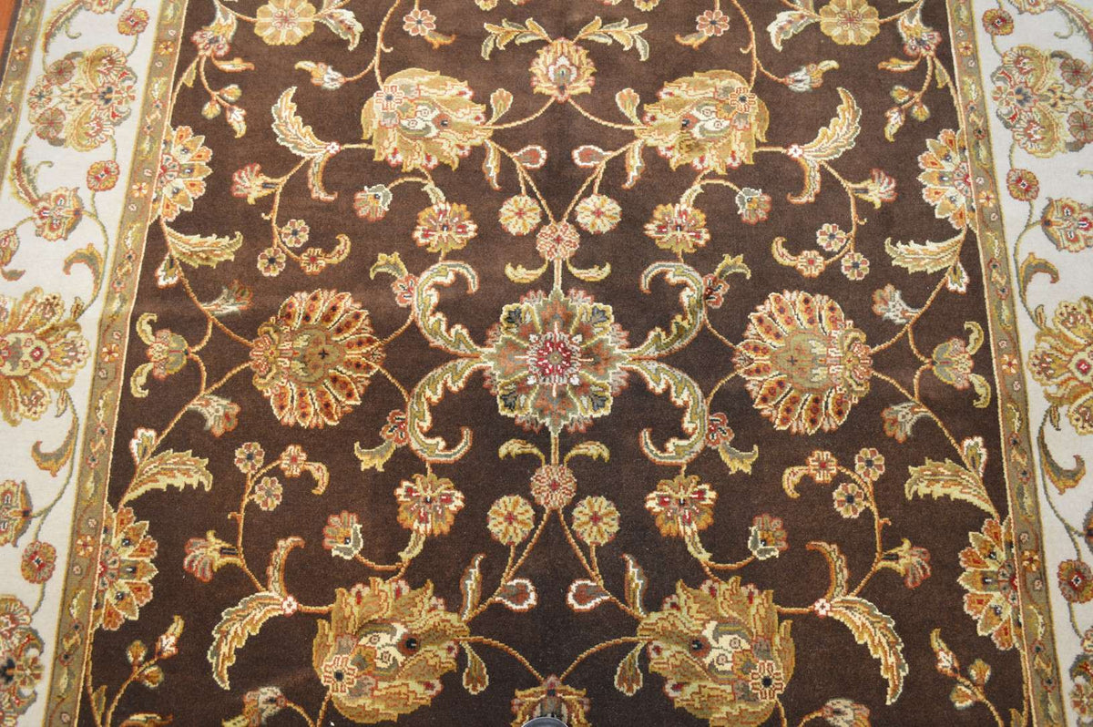 6' 2" x 9' 2" India Jaipur Rug image 3
