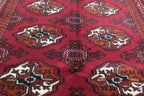 3' 3" x 4' 7" Vintage Turkeman Rug image 3