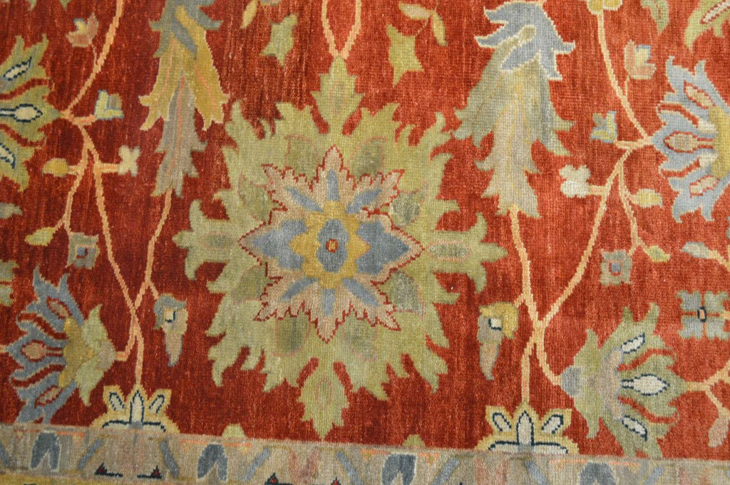 9' 0" x 11' 10" India Mahal Rug image 4