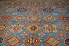 10' 2" x 13' 9" Pakistan Kazak Rug image 7