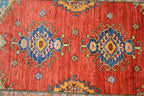 3' 5" x 5' 4" Pakistan Kazak Rug image 5