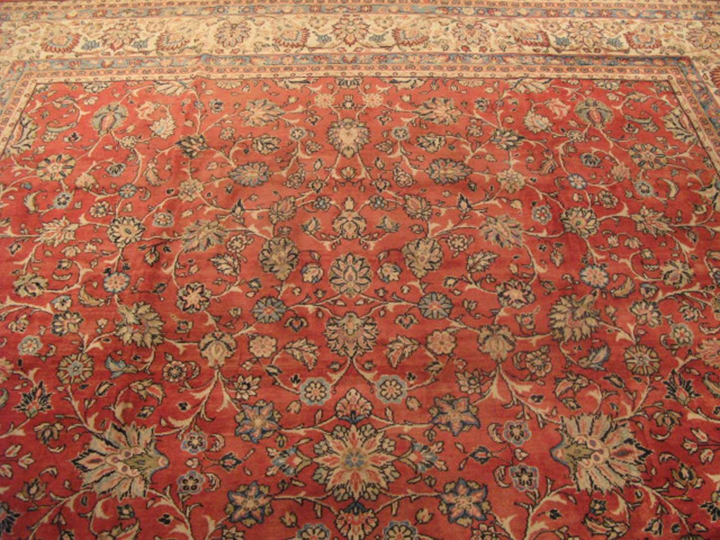 10' 4" x 12' 0" Persian Sarouk Rug image 2