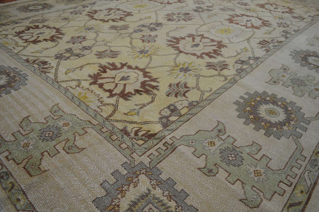 10' 7" x 13' 2" Turkish Oushak Rug image 10