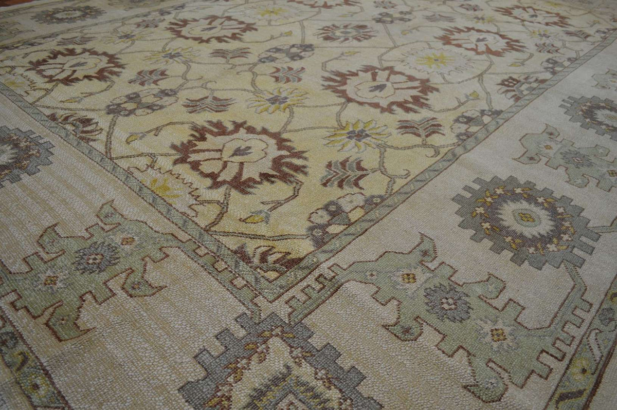 10' 7" x 13' 2" Turkish Oushak Rug image 10
