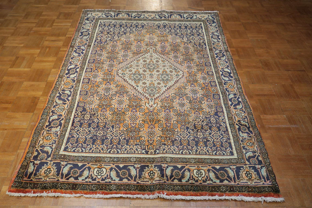 4' 3" x 6' 5" Persian Bijar Rug image 2
