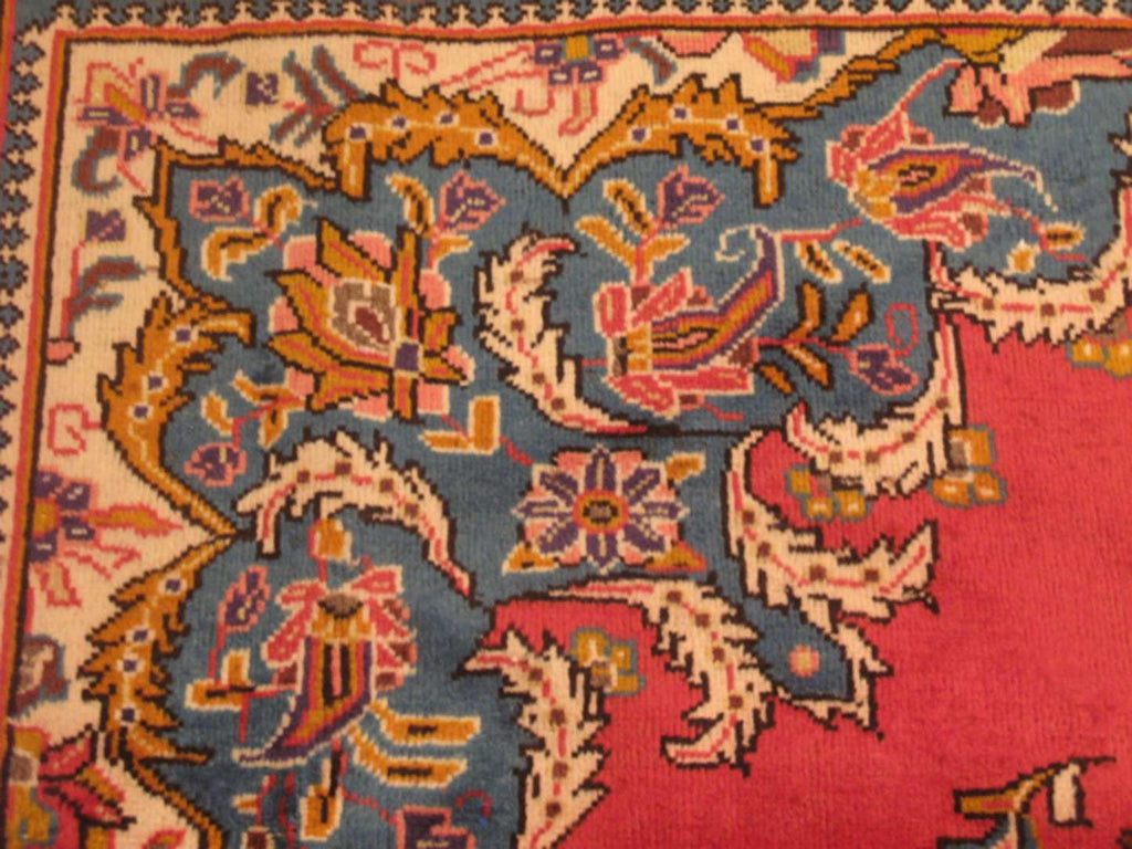 7' 3" x 9' 1" Persian Golpayegan Rug image 2