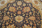 8' 0" x 8' 1" India Sultanabad Round Rug image 7