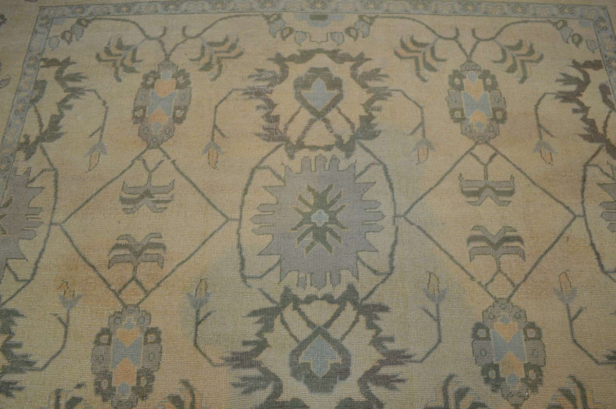 10' 3" x 13' 7" Turkish Oushak Rug image 9