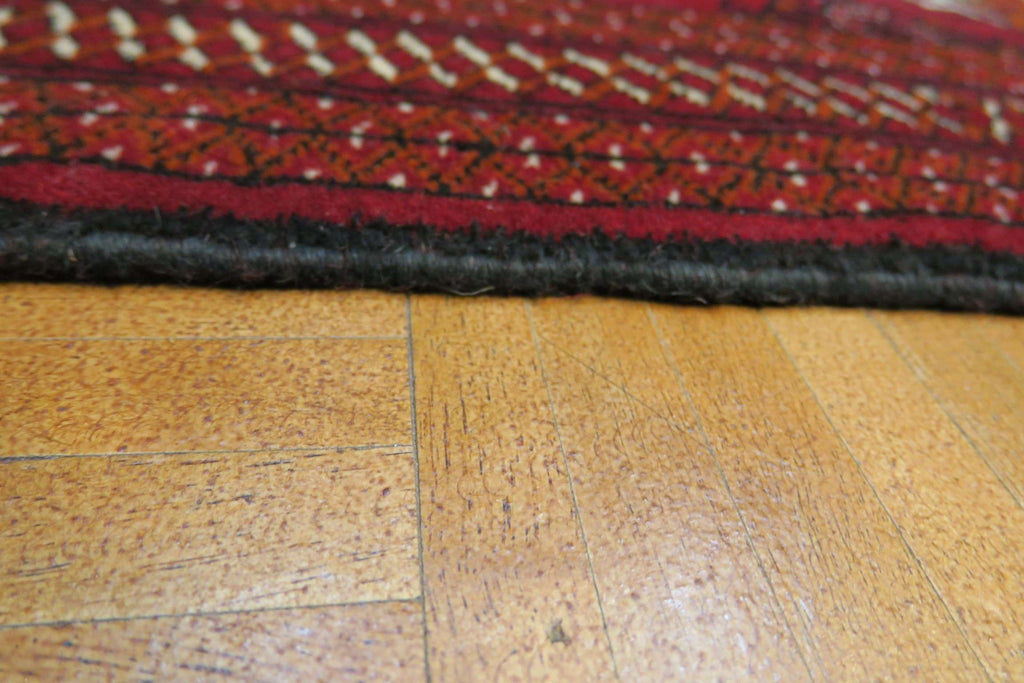3' 3" x 4' 7" Vintage Turkeman Rug image 9