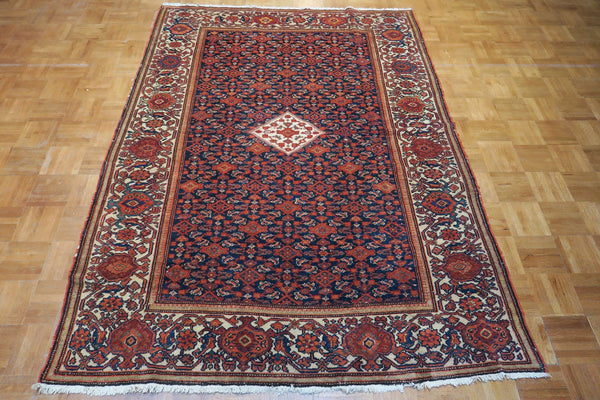 5' 0" x 6' 7" Persian Malayer Rug image 0