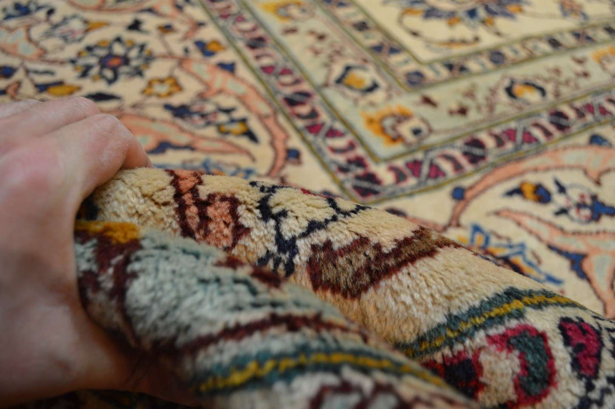 11' 3" x 13' 5" Persian Tabriz Rug image 11