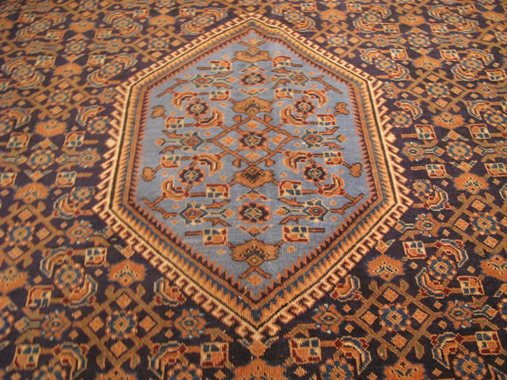 7' 3" x 10' 1" Persian Ardabil Rug image 9