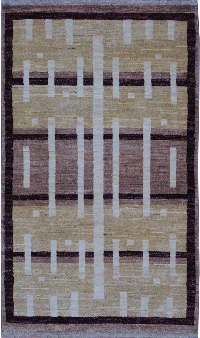 2' 6" x 4' 0" India Gabbeh Rug image 0