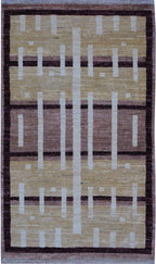 2' 6" x 4' 0" India Gabbeh Rug image 0