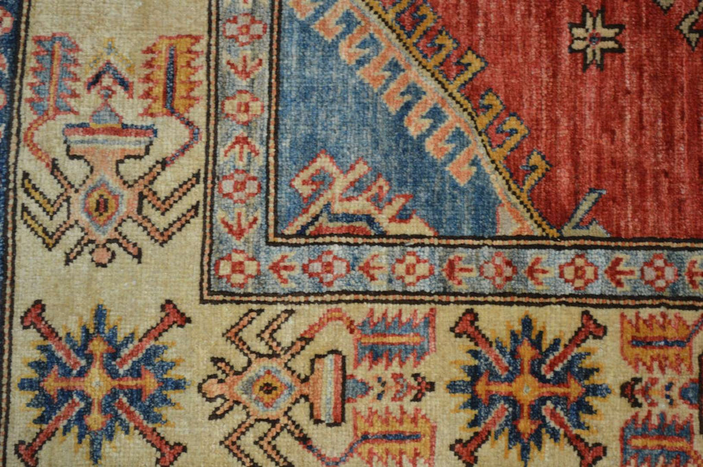 3' 5" x 5' 4" Pakistan Kazak Rug image 4