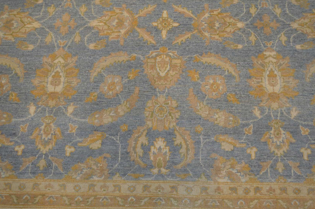 9' 1" x 11' 8" Pakistan Oushak Rug image 5