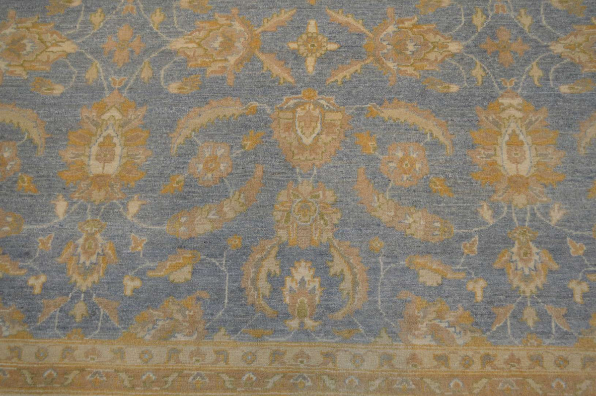 9' 1" x 11' 8" Pakistan Oushak Rug image 5