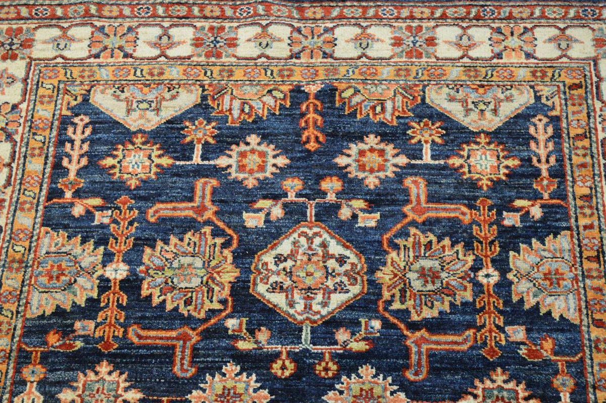 4' 2" x 5' 6" Pakistan Kazak Rug image 12