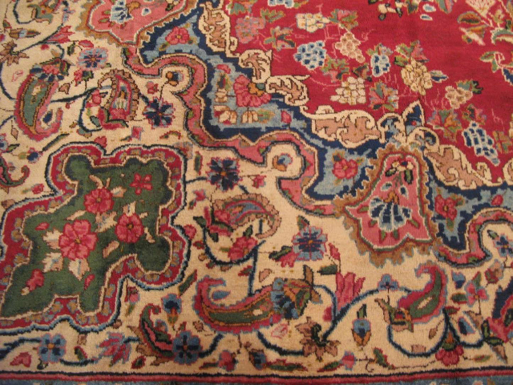 8' 3" x 11' 8" Persian Kerman Rug image 1