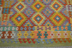 5' 7" x 8' 1" India Kilim Rug image 8