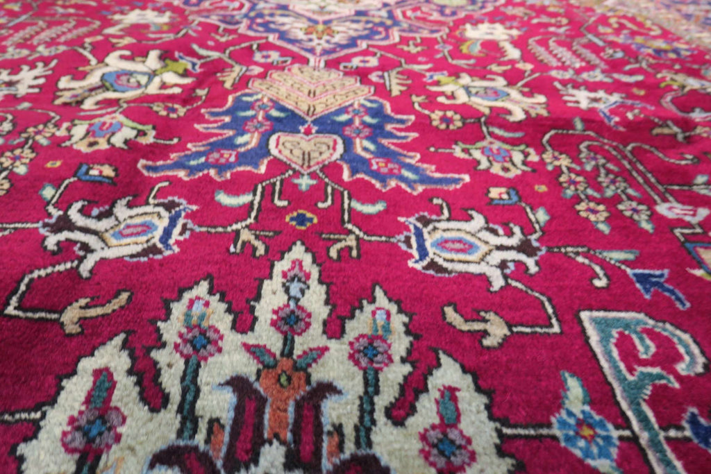 6' 5" x 10' 0" Persian Tabriz Rug image 4