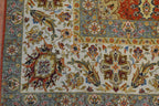 8' 1" x 9' 9" India Agra Rug image 5