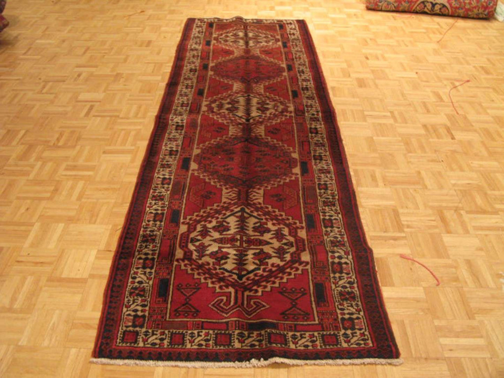 3' 3" x 10' 9" Persian Sarab Runner image 1