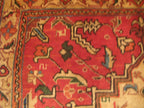 3' 8" x 5' 0" Persian Heriz Rug image 3