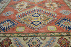 4' 8" x 6' 2" Pakistan Kazak Rug image 4