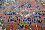 8' 0" x 10' 7" Persian Heriz Rug image 2