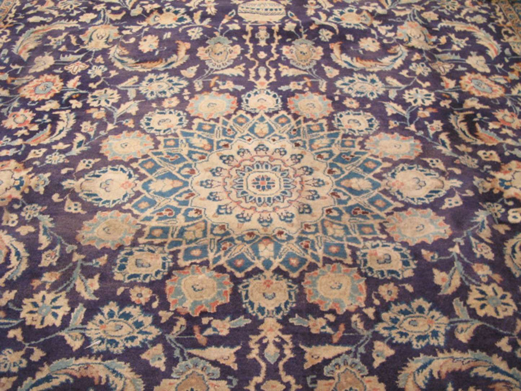 8' 5" x 11' 6" Persian Kashmar Rug image 6