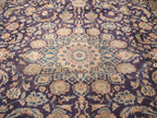 8' 5" x 11' 6" Persian Kashmar Rug image 6