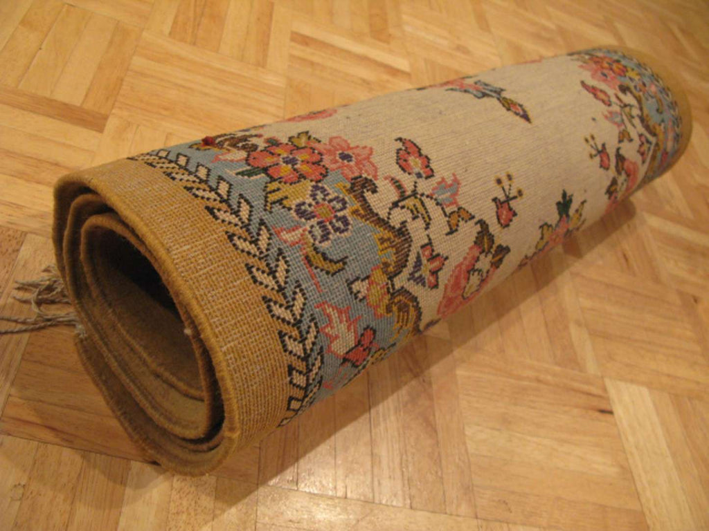 2' 3" x 4' 8" Persian Qum Runner image 12