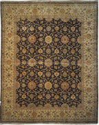 7' 7" x 9' 6" India Agra Rug image 0