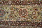 7' 8" x 9' 9" India Agra Rug image 2