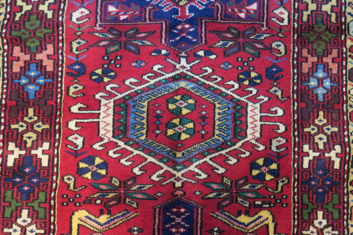 3' 4" x 10' 7" Persian Karaja Runner image 11
