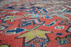 7' 1" x 9' 1" Persian Heriz Rug image 9