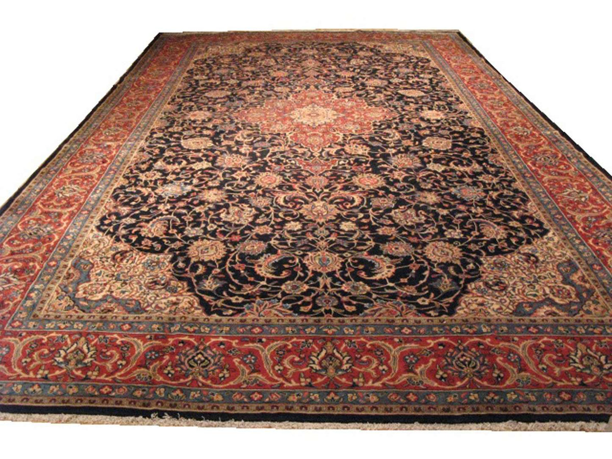 10' 5" x 17' 7" Persian Sarouk Rug image 0