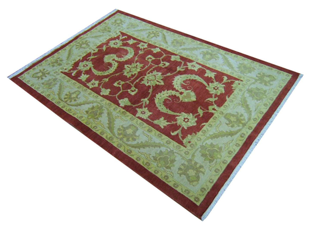 5' 5" x 6' 2" Persian Sultanabad Rug image 1
