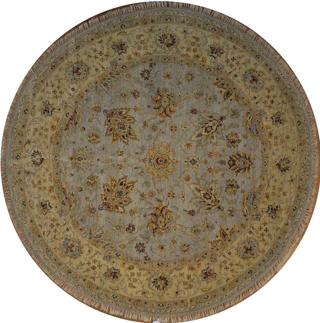 7' 8" x 7' 8" India Sultanabad Round Rug image 0