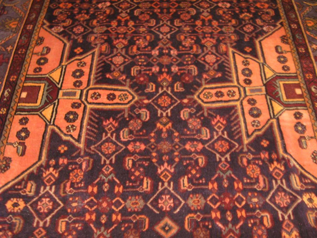 4' 6" x 10' 8" Persian Bijar Runner image 4