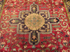 7' 4" x 10' 6" Persian Heriz Rug image 7