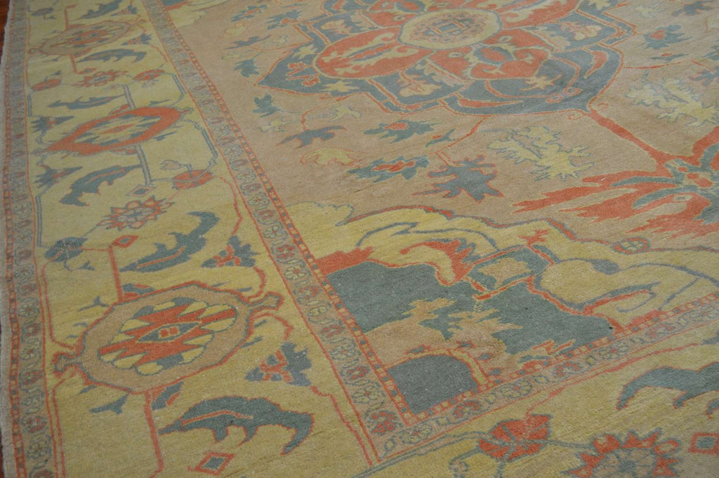10' 4" x 14' 7" Turkish Oushak Rug image 10