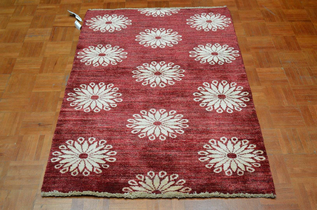 3' 2" x 4' 8" India Gabbeh Rug image 1