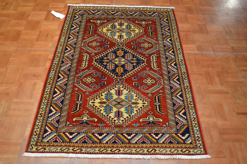 3' 6" x 5' 2" Pakistan Shirvan Rug image 1