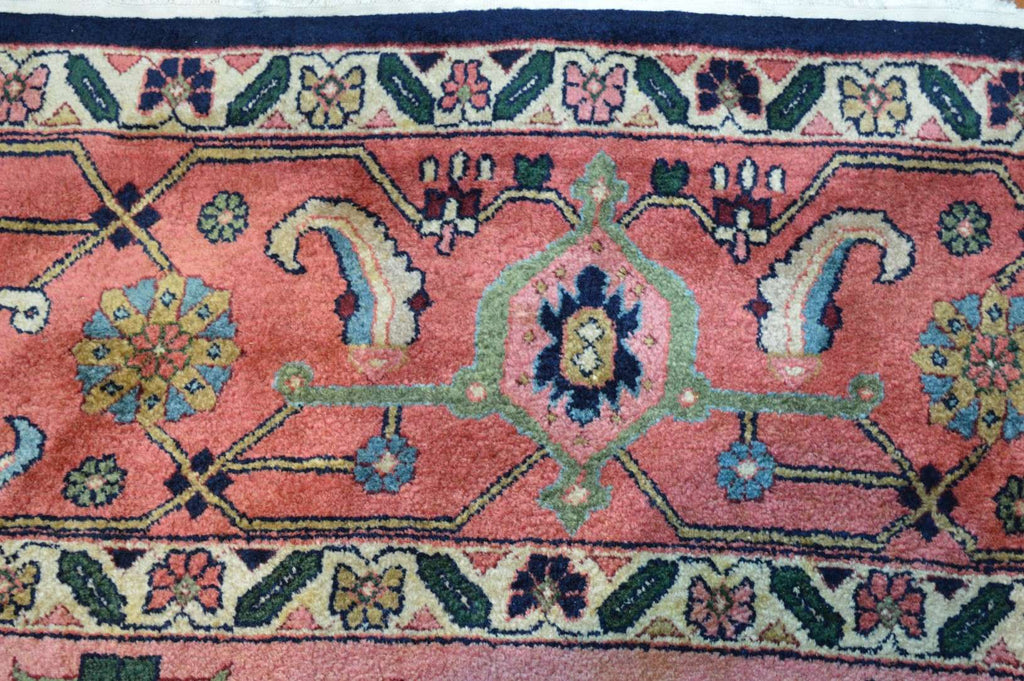 10' 0" x 14' 2" India Heriz Rug image 3