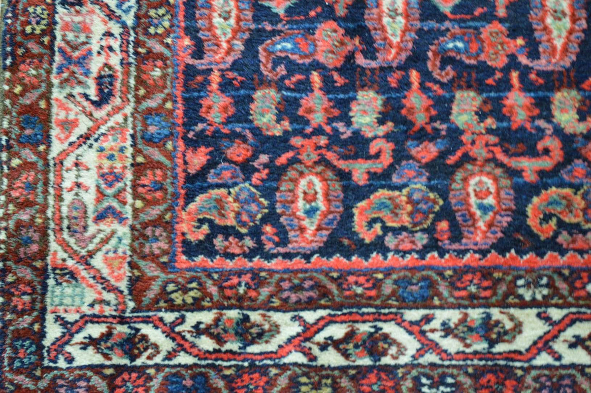 3' 6" x 16' 2" Persian Hamadan Runner image 10